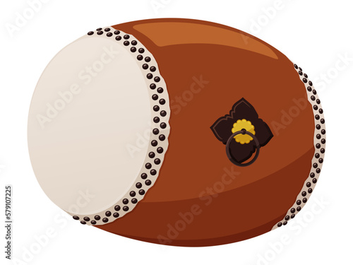 和太鼓_大太鼓のイラスト