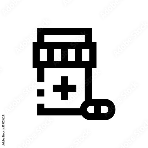 painkiller line icon