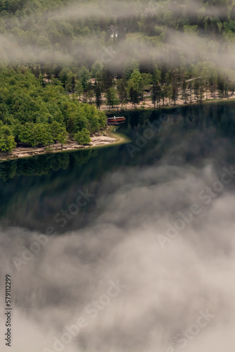 Beautiful Bohinj lake in Slovenia © klemen