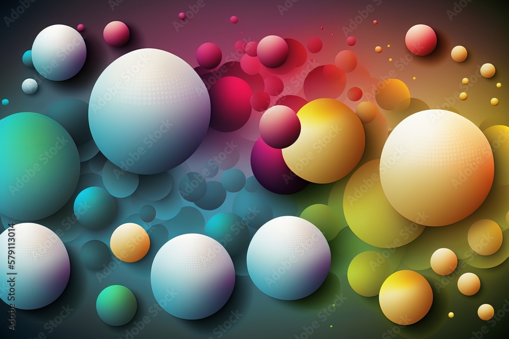 Elevate your project with our free gradient spheres background - Generative AI Elevate your project with our free gradient spheres background - Generative AI
