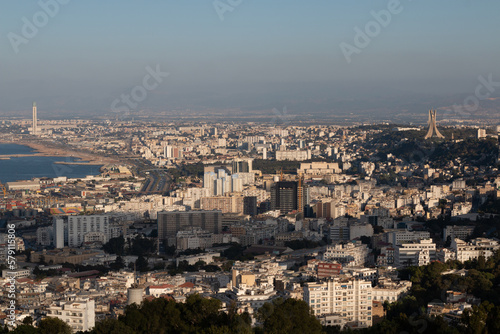 Landscape of Algiers city