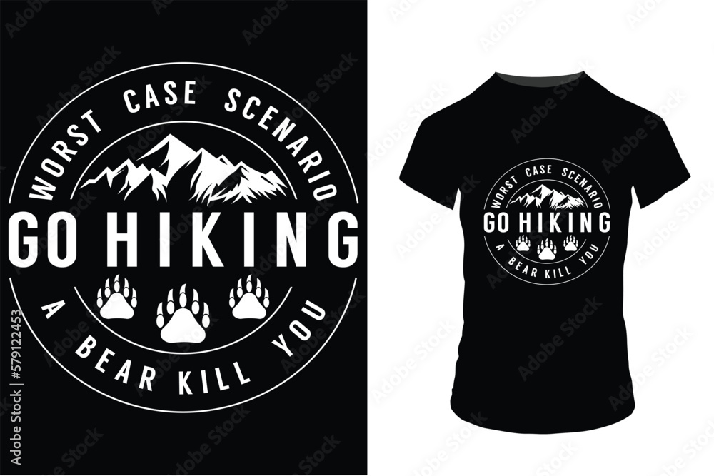This is my hiking t-shirt design. Mountain illustration, outdoor adventure . Vector graphic for t shirt and other uses. Outdoor Adventure Inspiring Motivation Quote. Vector Typography This is my hiking t-shirt design. Mountain illustration, outdoor adventure . Vector graphic for t shirt and other uses. Outdoor Adventure Inspiring Motivation Quote. Vector Typography
