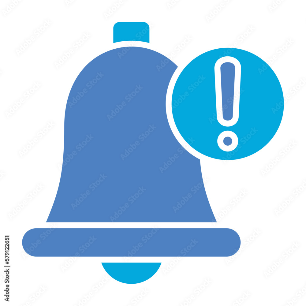 Notification Glyph Two Color Icon Notification Glyph Two Color Icon