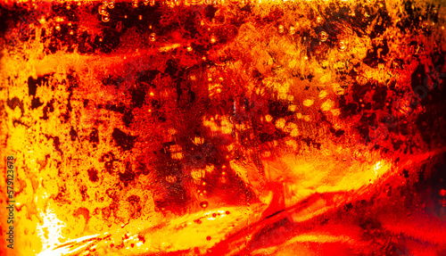 macro cola background,Cola background with ice and bubbles