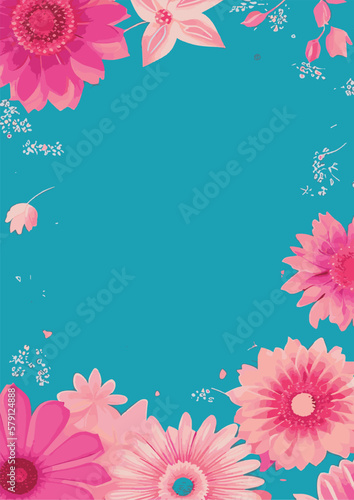Set of backgrounds for the text Spring Festival cherry blossom, frame of stylized flowers. Set of backgrounds for women's day March 8.