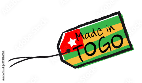 Made in Togo on flag