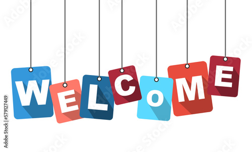 vector illustration background welcome
