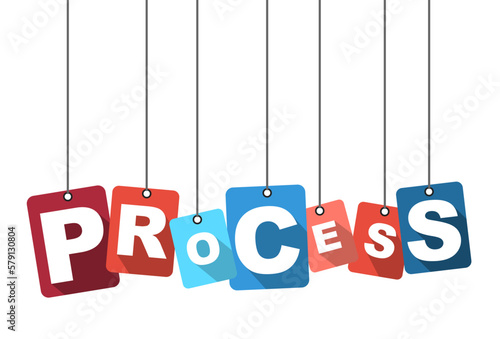 vector illustration background process