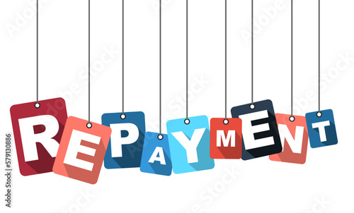 vector illustration background repayment