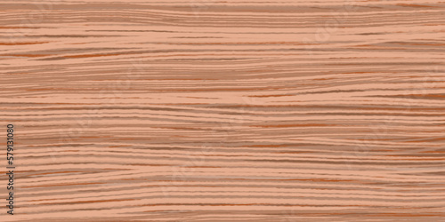 Uniform red oak wood texture with horizontal veins. Vector wooden background. Lining boards wall. Dried planks. Painted wood. Swatch for laminate