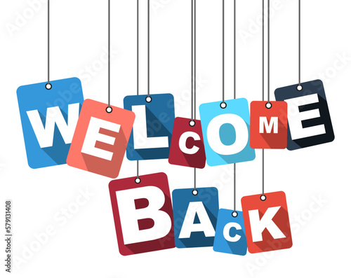 vector illustration background welcome back
