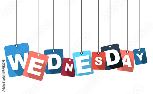 vector illustration background wednesday