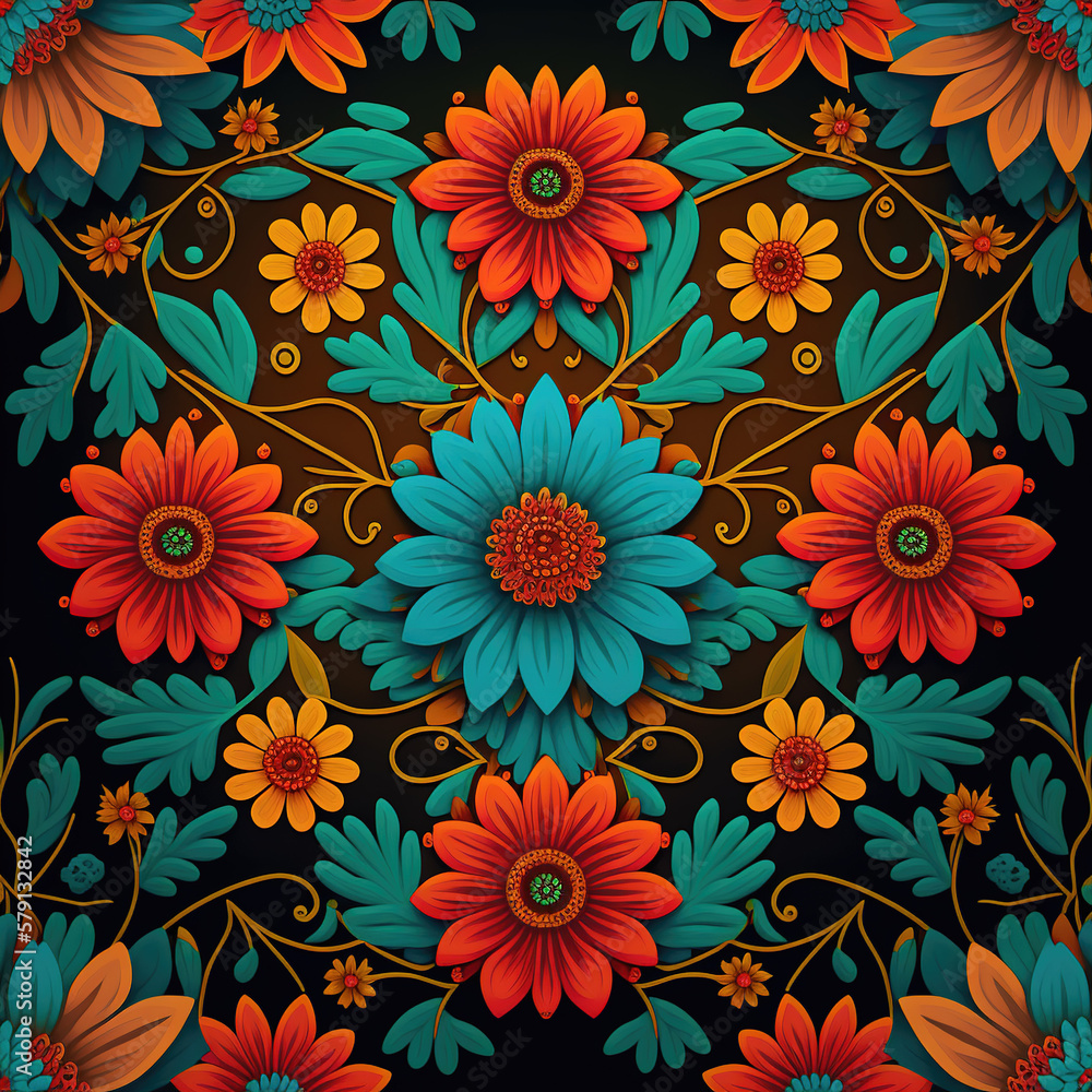 seamless floral pattern seamless floral pattern