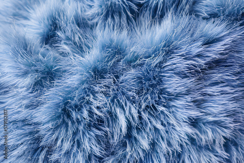 Textura de pelúcia azul macia photo