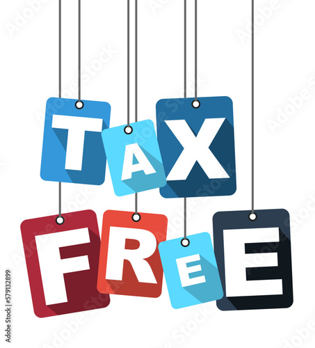 Colorful vector flat design background tax free. It is well adapted for web design.