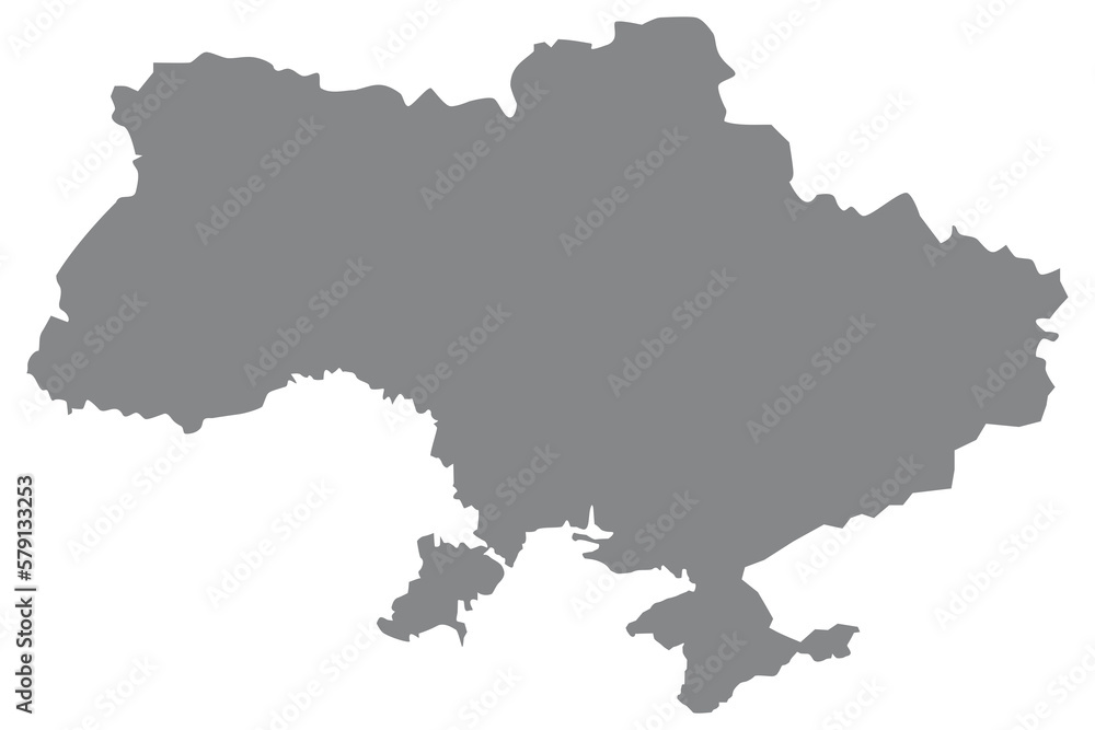 Flat Ukraine map country countur. UA country. Ukraine map outline on transparent background. Flat Ukraine map country countur. UA country. Ukraine map outline on transparent background.