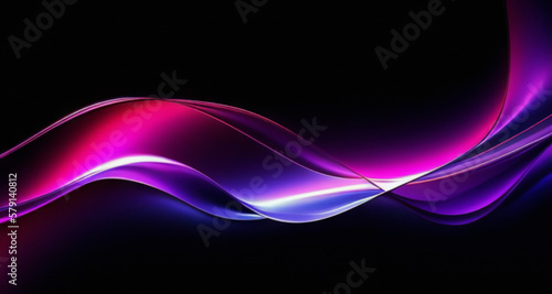 Purple Swirl Abstract Background