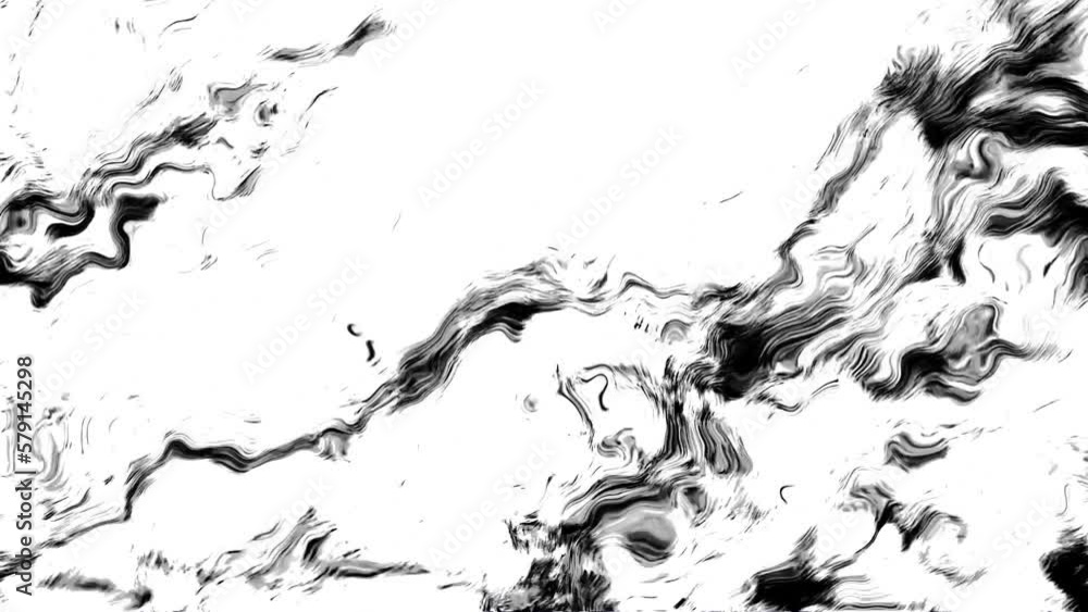 Fluid water stream art video white banner Fluid water stream art video white banner