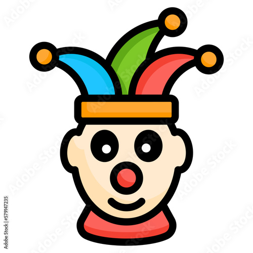 mobile, emoji, vector, icon, face, calendar, date, happy, humor, carnival, circus, joker, hat, box, fun, gift, liar, cartoon, clown, decoration, easter, christmas, purim, amusement, mouse, rat, toy, b