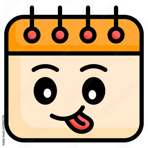 mobile, emoji, vector, icon, face, calendar, date, happy, humor, carnival, circus, joker, hat, box, fun, gift, liar, cartoon, clown, decoration, easter, christmas, purim, amusement, mouse, rat, toy, b