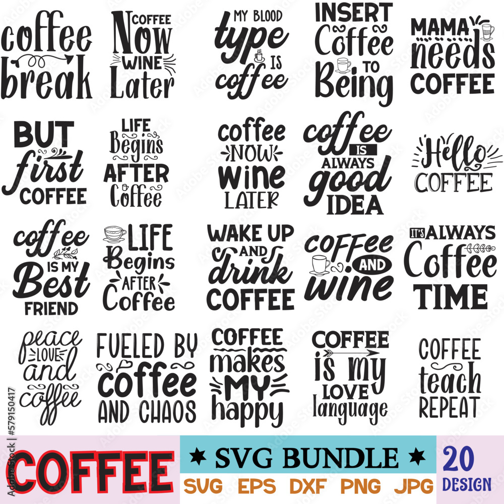 Coffee Svg Bundle-4