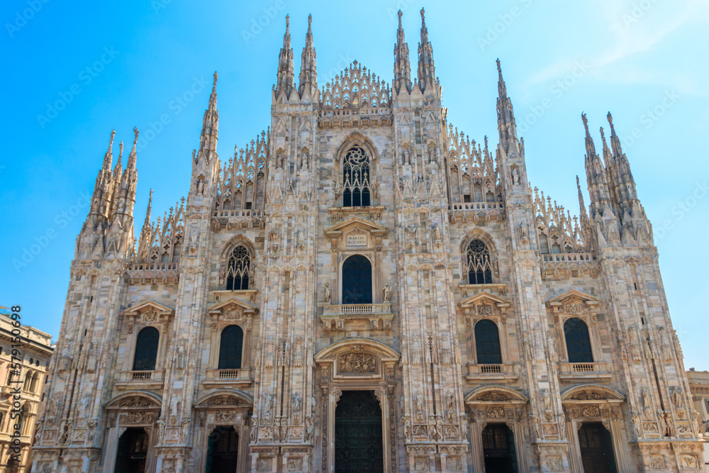 Milan Cathedral, or Metropolitan Cathedral-Basilica of the Nativity of Saint Mary, is the cathedral church of Milan, Lombardy, Italy