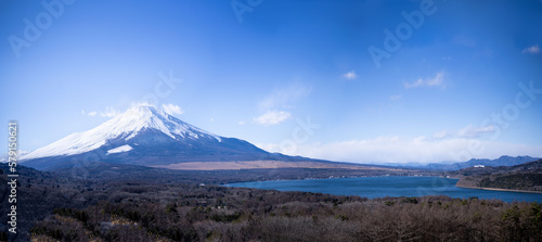 Mount Fuji and Lake Yamanaka