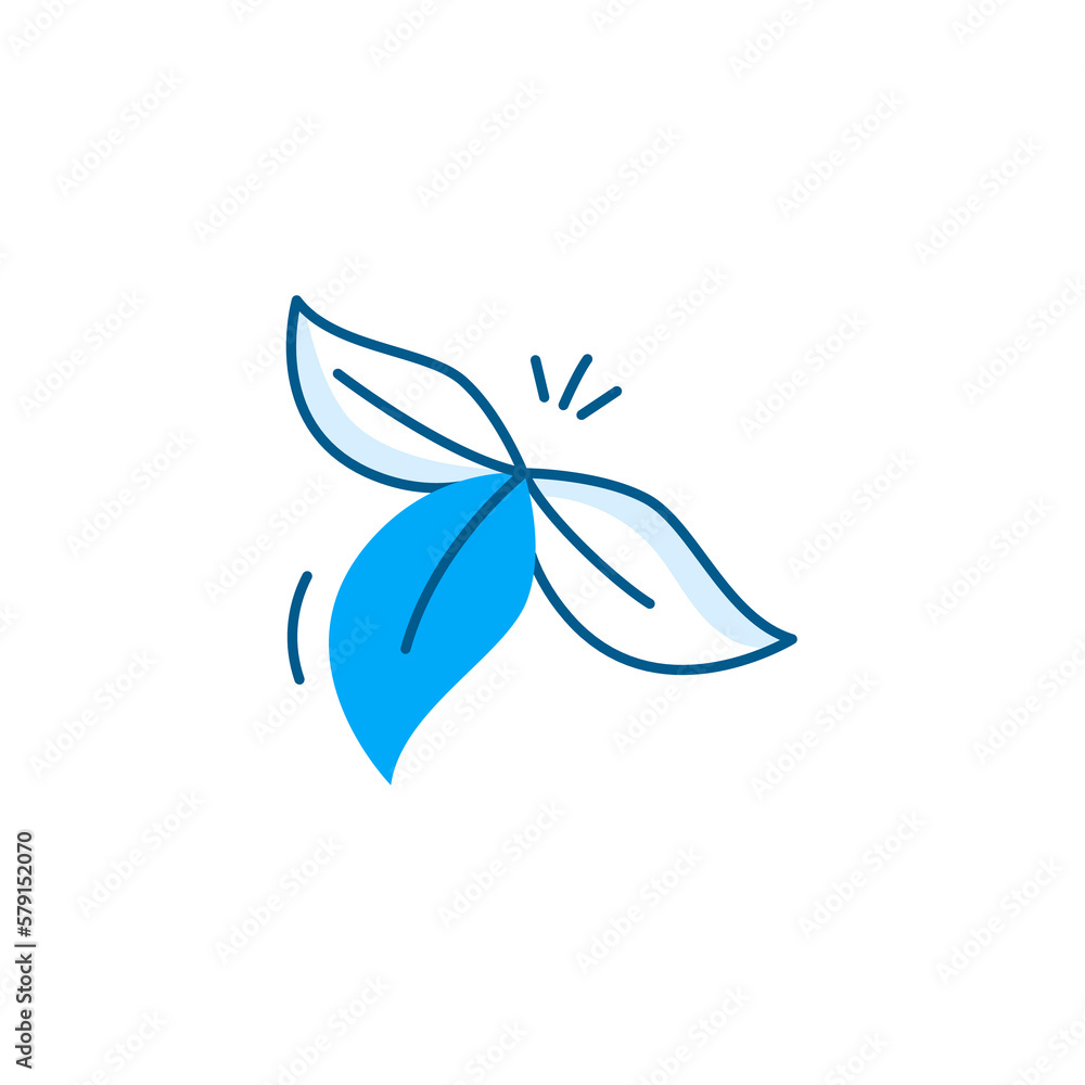 Obraz premium Vegan Line Icon. Plant-Based Natural Food and Cosmetics Packaging vector line icon