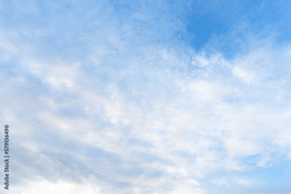 summery blue sky with white sky, texture, Slovakia, Europe