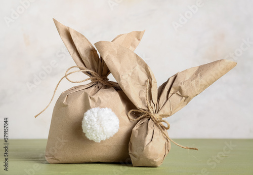 Creative easter bunny gift ...