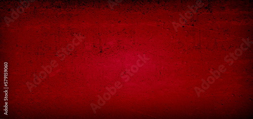 Closeup of red concrete texture