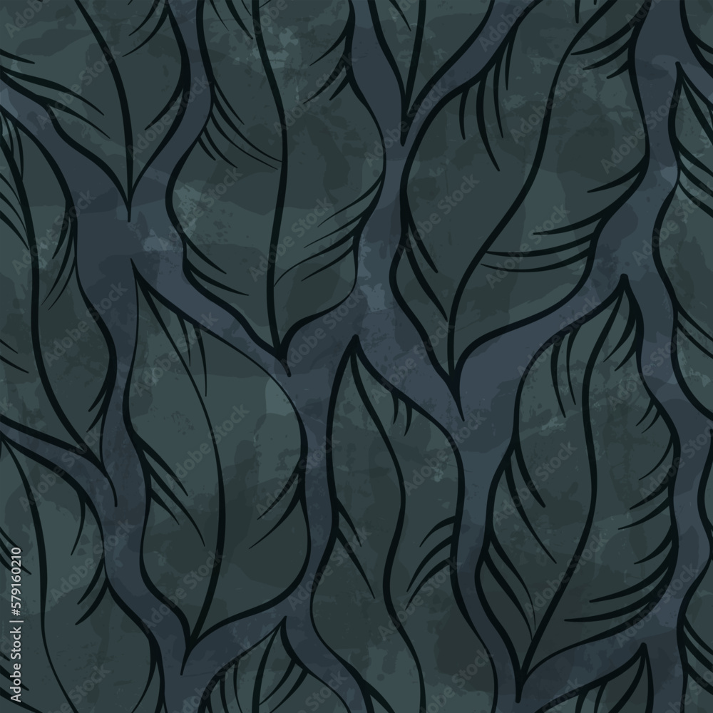 Leaves pattern. Tropic Palm Leaves Seamless Vector Background, Graphic Jungle Print Leaves pattern. Tropic Palm Leaves Seamless Vector Background, Graphic Jungle Print