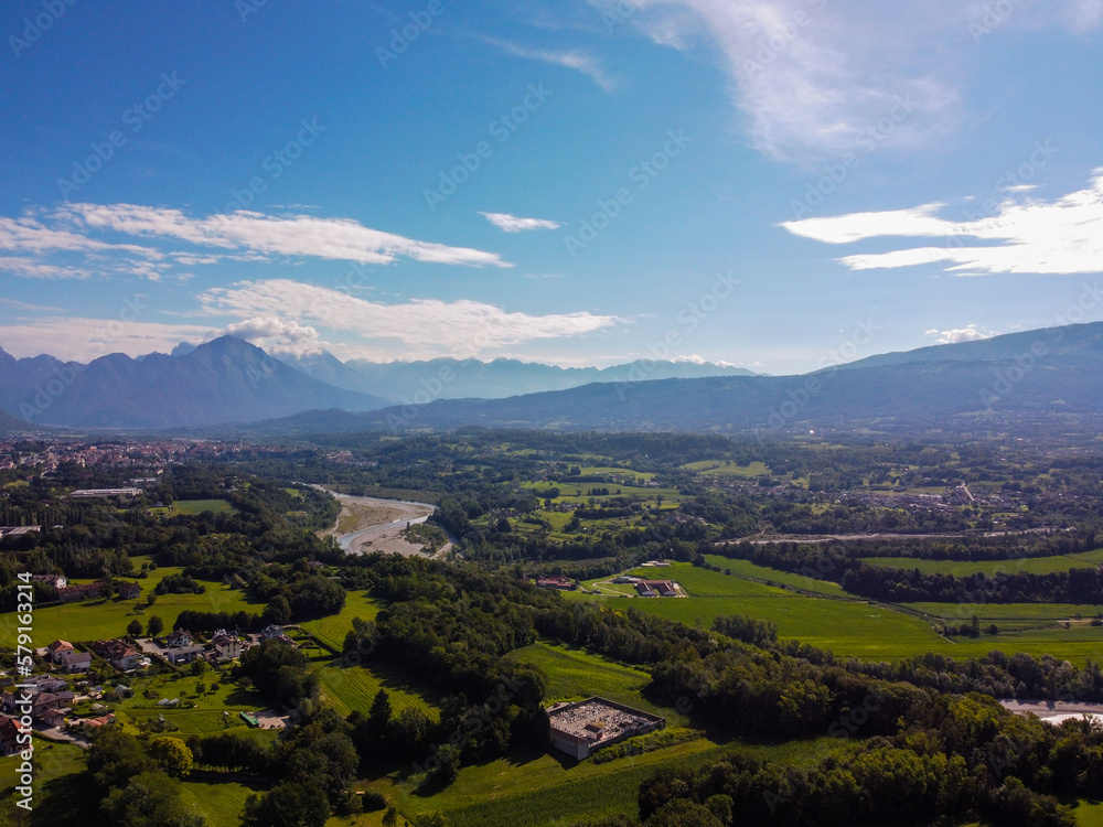 Fototapeta premium Drone photo