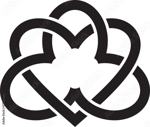 mandala logo vector celtic image heart