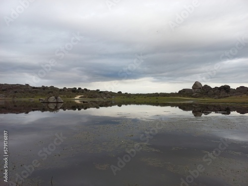 'Los Barruecos' natural park in Malpartida de Cáceres, Extremadura, Spain  photo