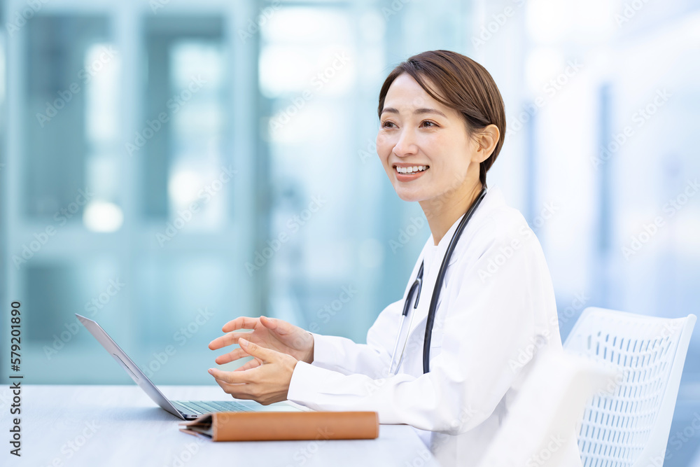 医療・医師・医者・女性 医療・医師・医者・女性