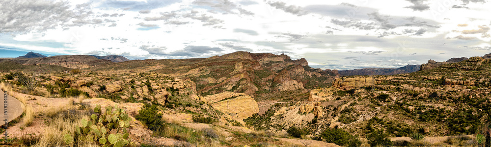 Apache Trail Panorama