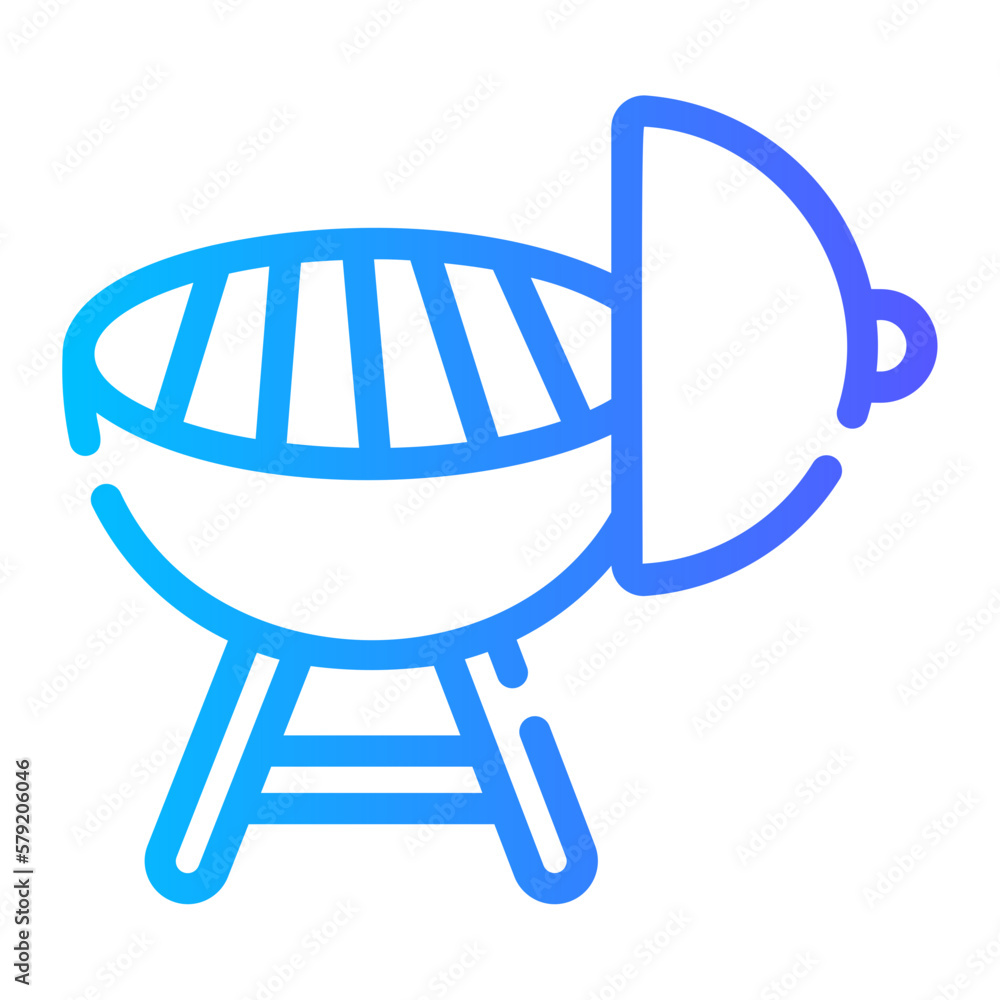grill gradient icon grill gradient icon