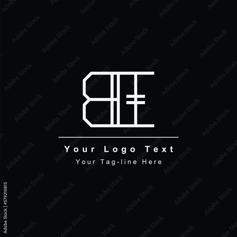 Premium Initial Letter BI logo design