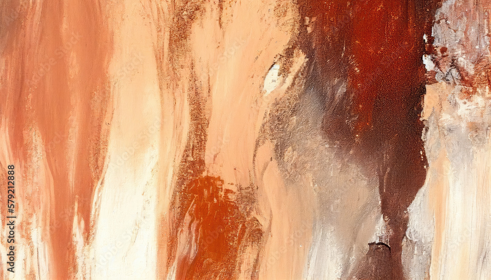 Fototapeta premium Abstract Oil Painting Texture - ai generative