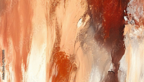 Abstract Oil Painting Texture - ai generative