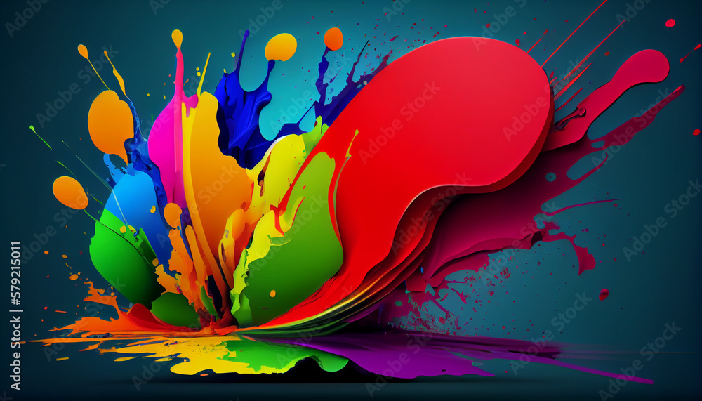 background with splashes background with splashes
