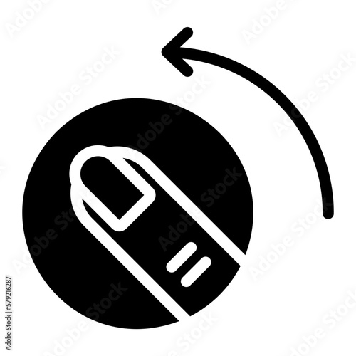swipe glyph icon