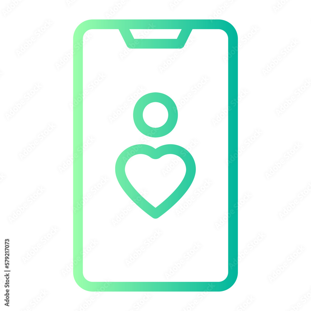 healthcare gradient icon healthcare gradient icon