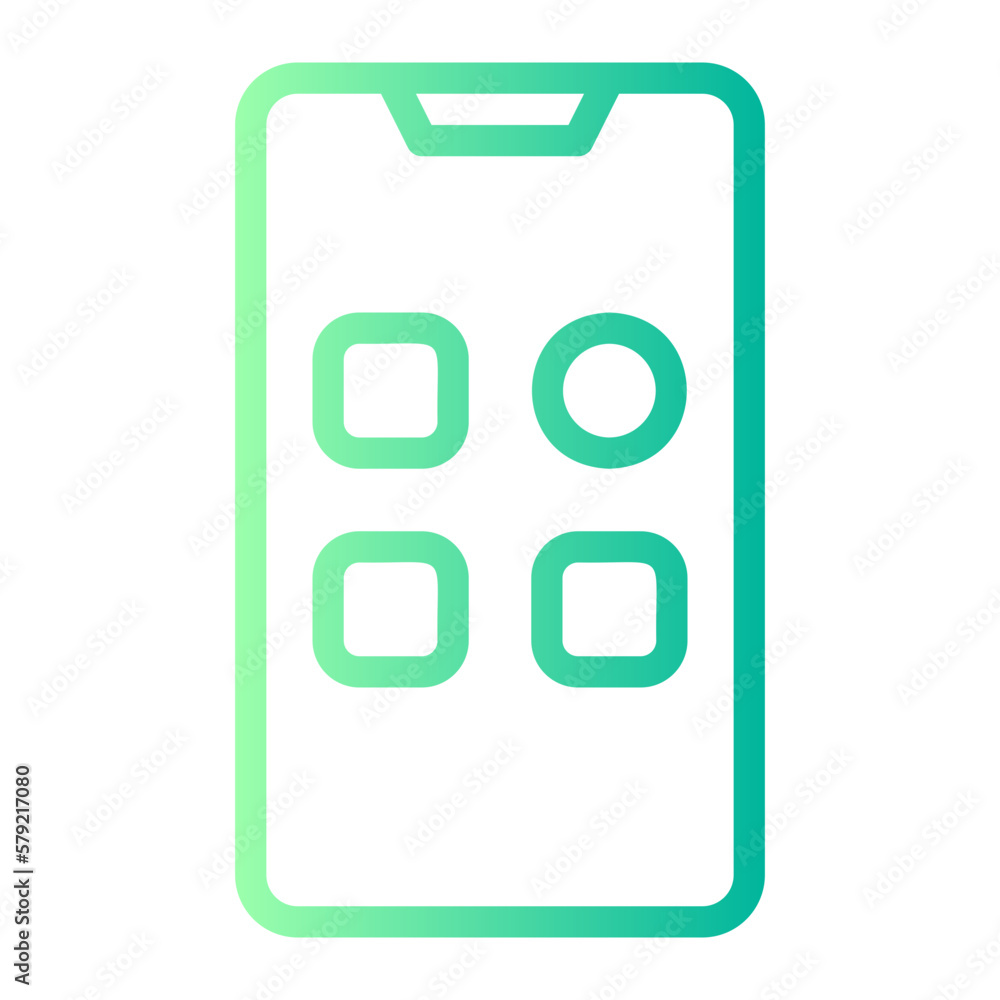 application gradient icon application gradient icon