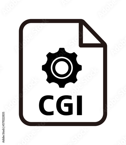 File formats vector icon illustration | CGI