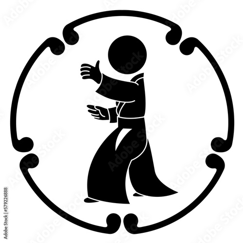 家紋風デザイン / 合気道