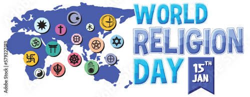 World Religion Day Banner Design