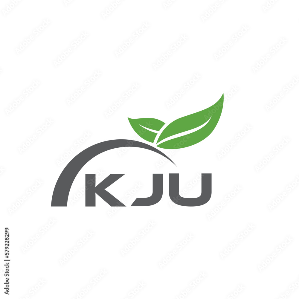 KJU letter nature logo design on white background. KJU creative initials letter leaf logo concept. KJU letter design.
KJU letter nature logo design on white background. KJU creative initials letter leaf logo concept. KJU letter design.