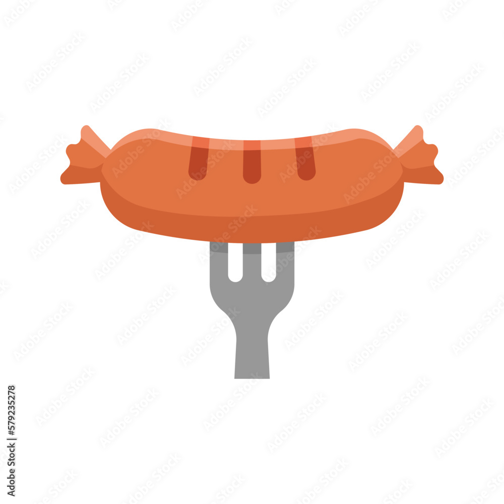 sausage icon vector design template simple and modern sausage icon vector design template simple and modern